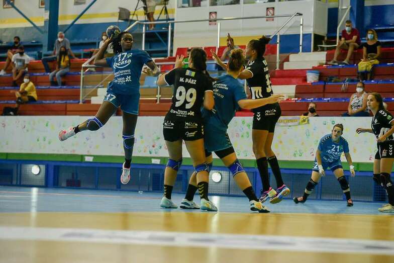 E partido de este miércoles en Telde fue seguido por 86 espectadores/TA.